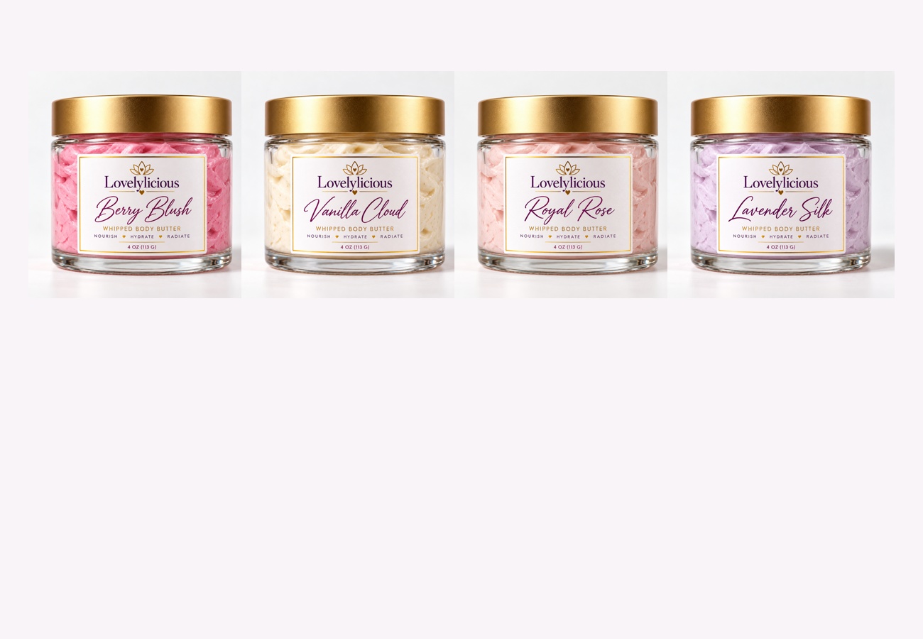 Glow Gift Box body butter bundle