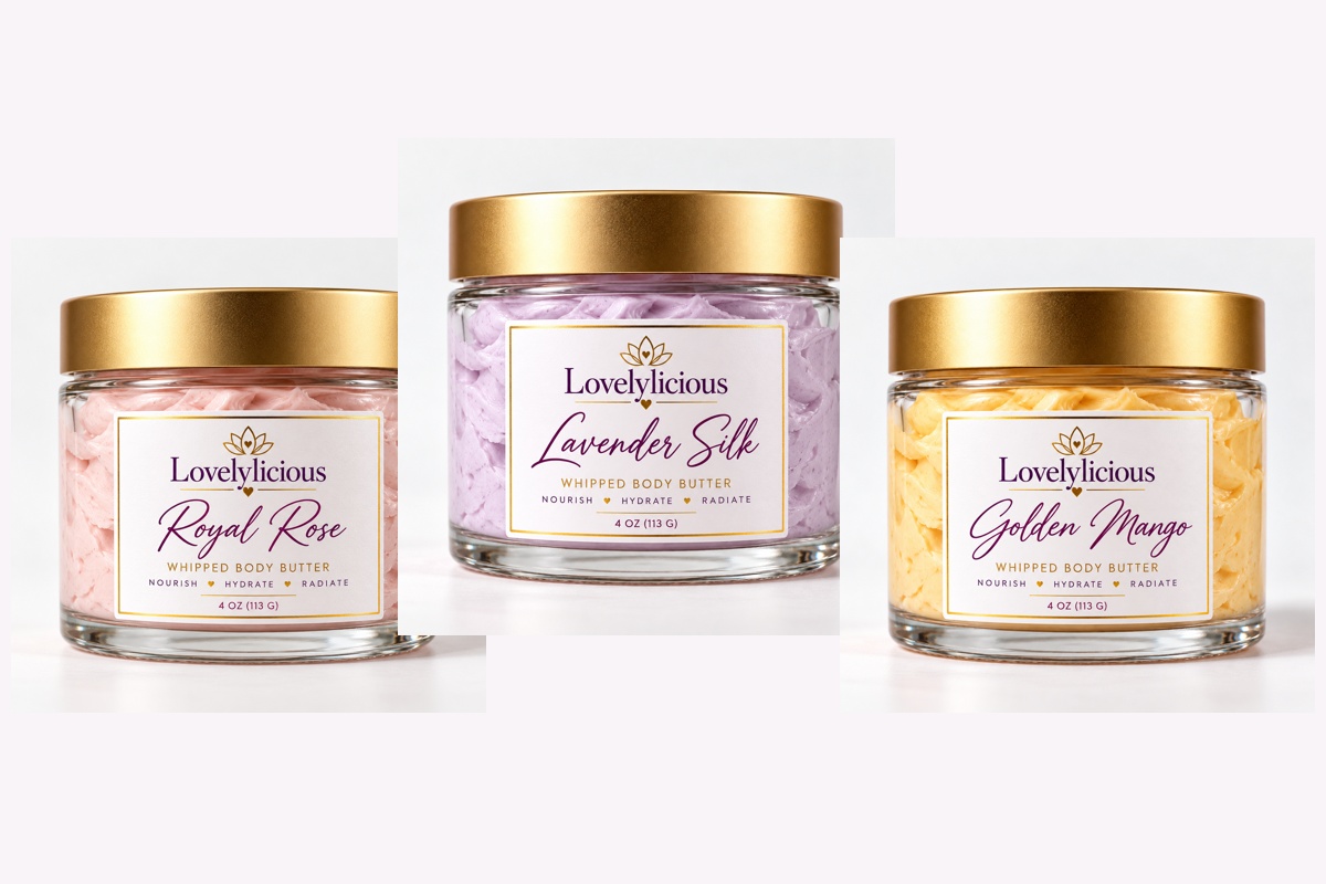 Women collection body butter