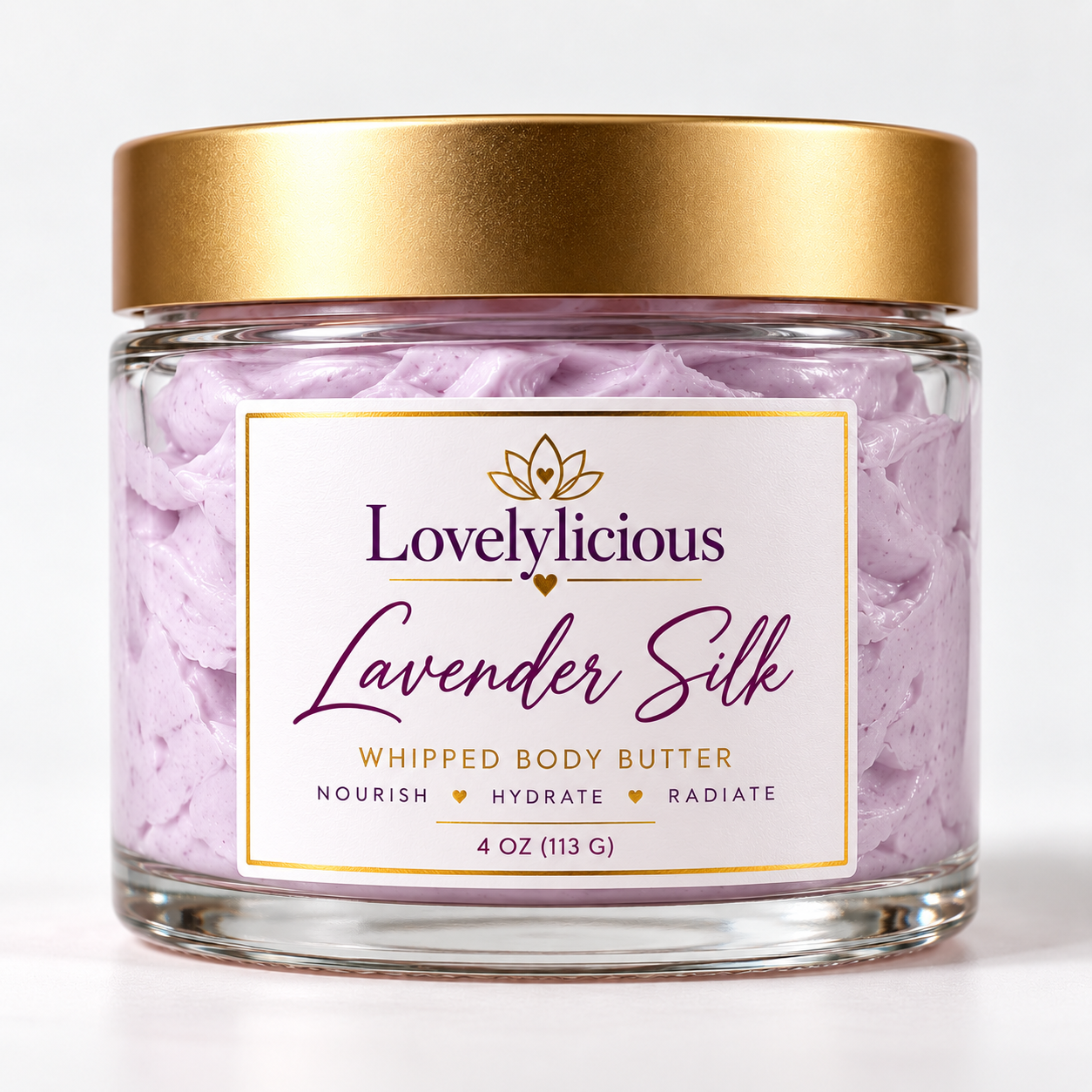 Lavender Silk whipped body butter