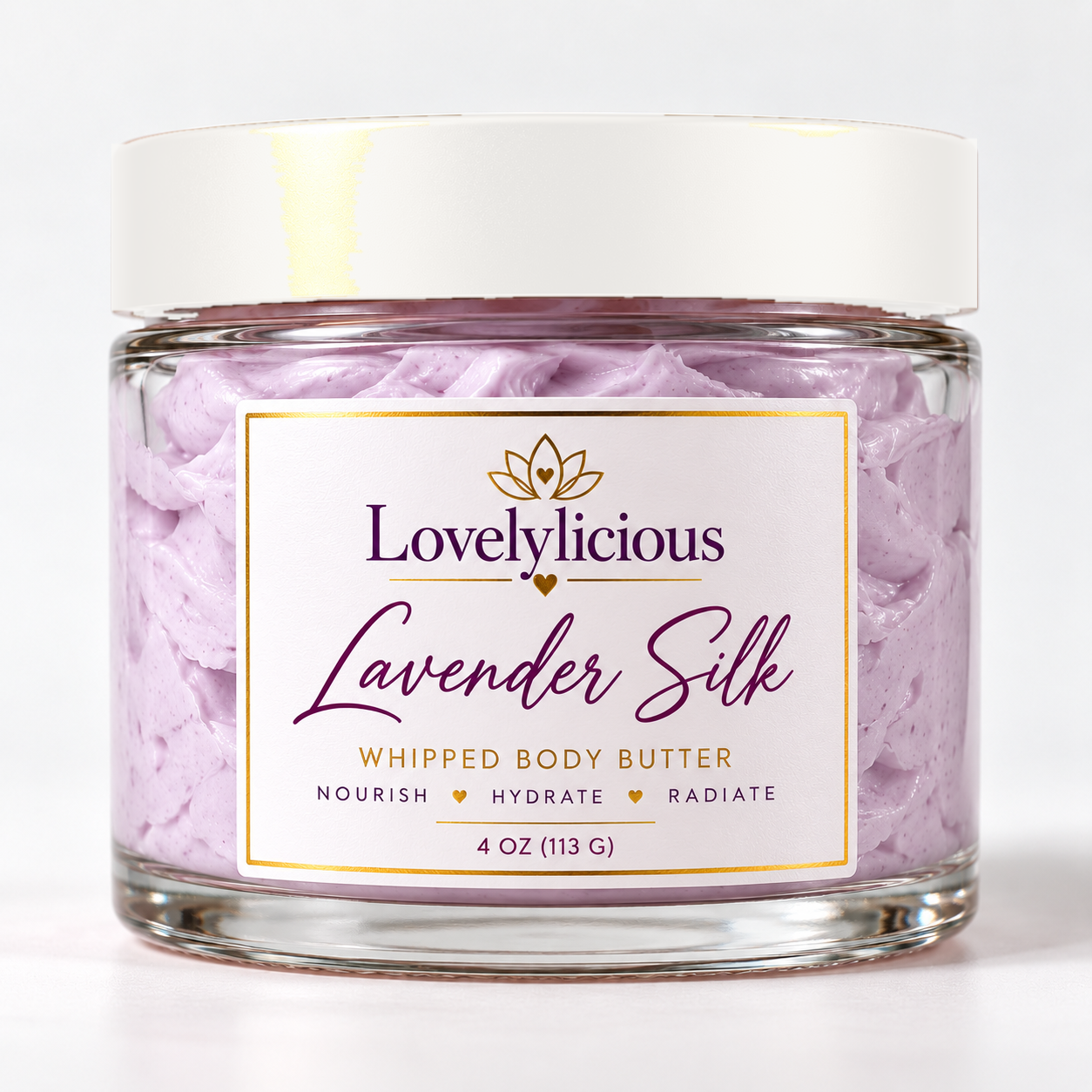 Lavender Silk whipped body butter