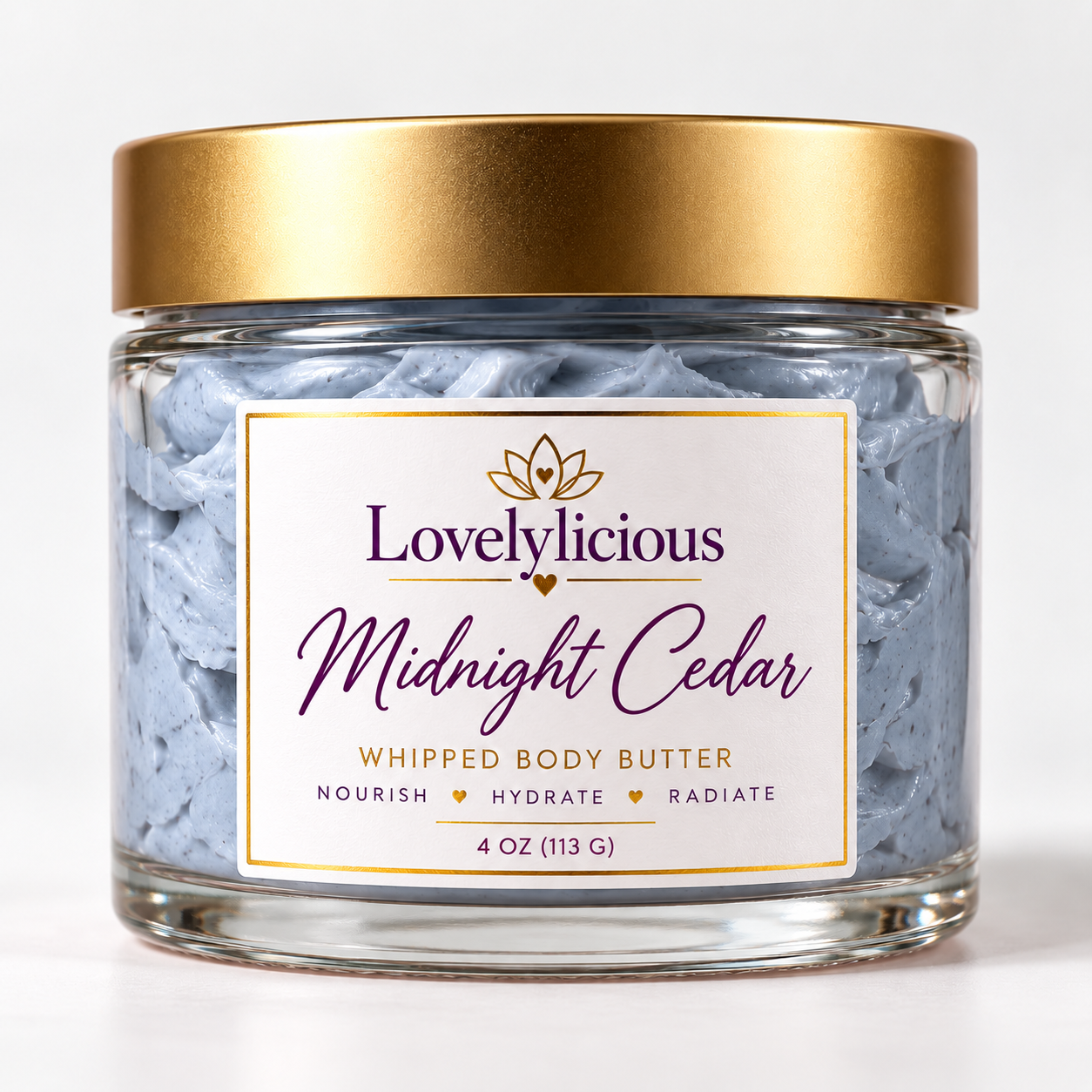 Midnight Cedar whipped body butter