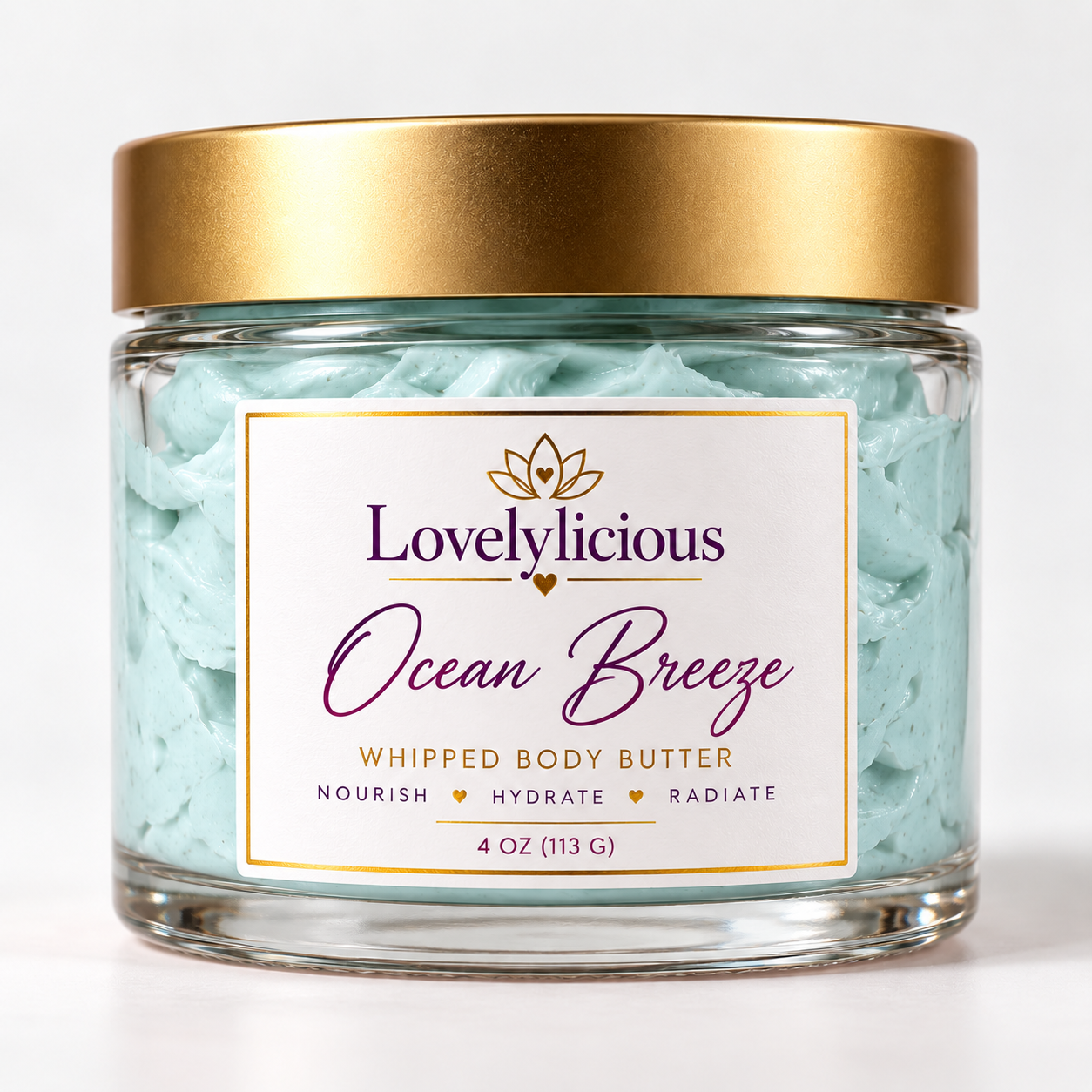 Ocean Breeze whipped body butter