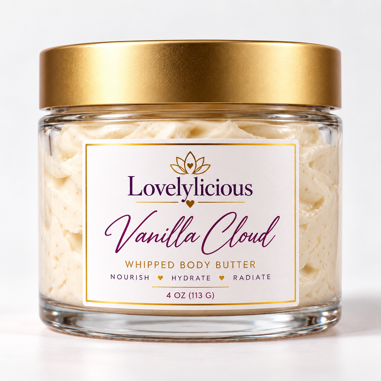 Vanilla Cloud whipped body butter